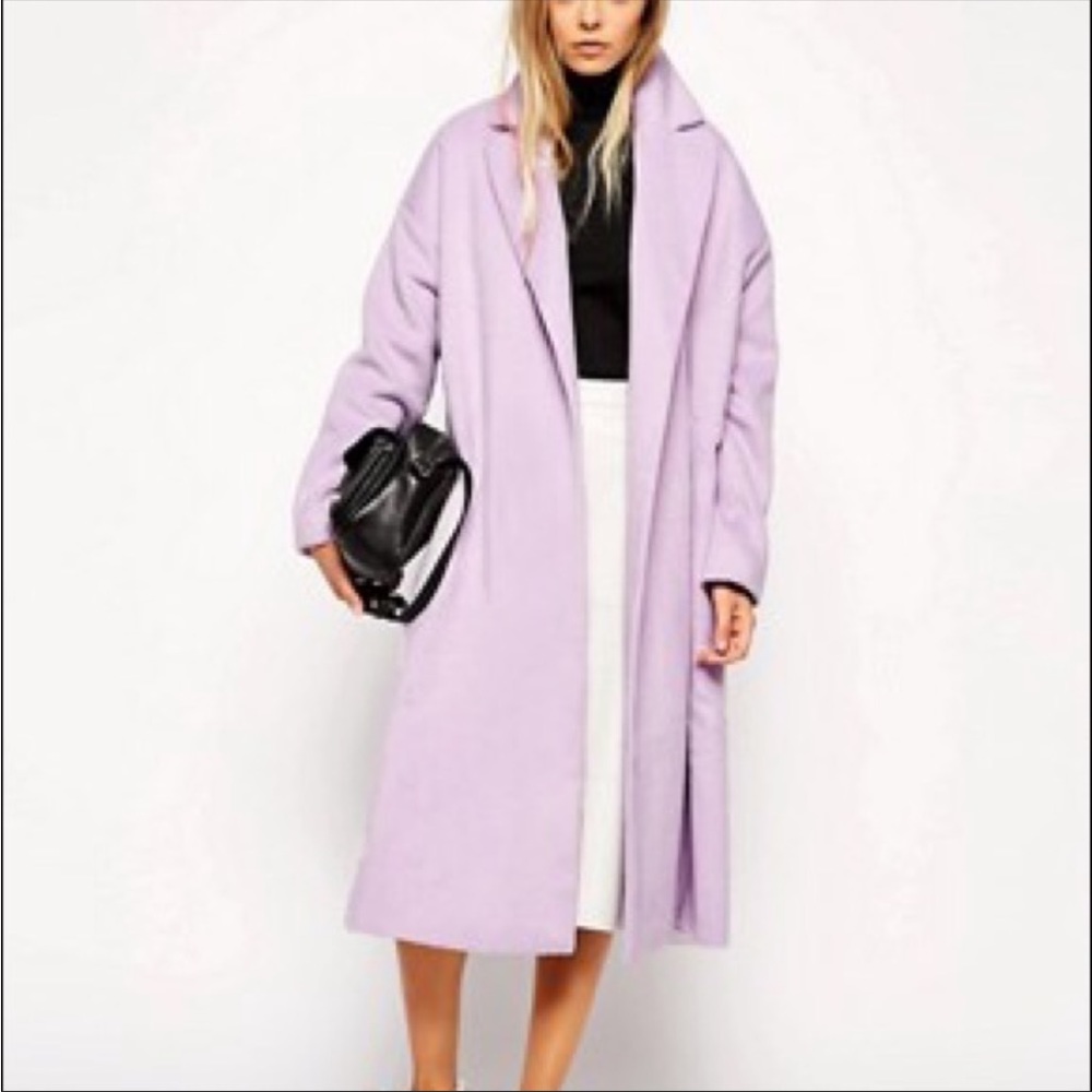 Oversized Felt Grandpa Coat - soft and comfy